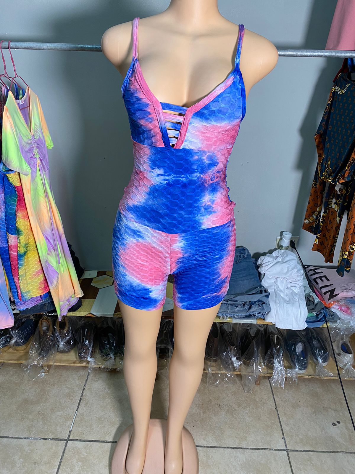 Tie Dye Pattern Jumper