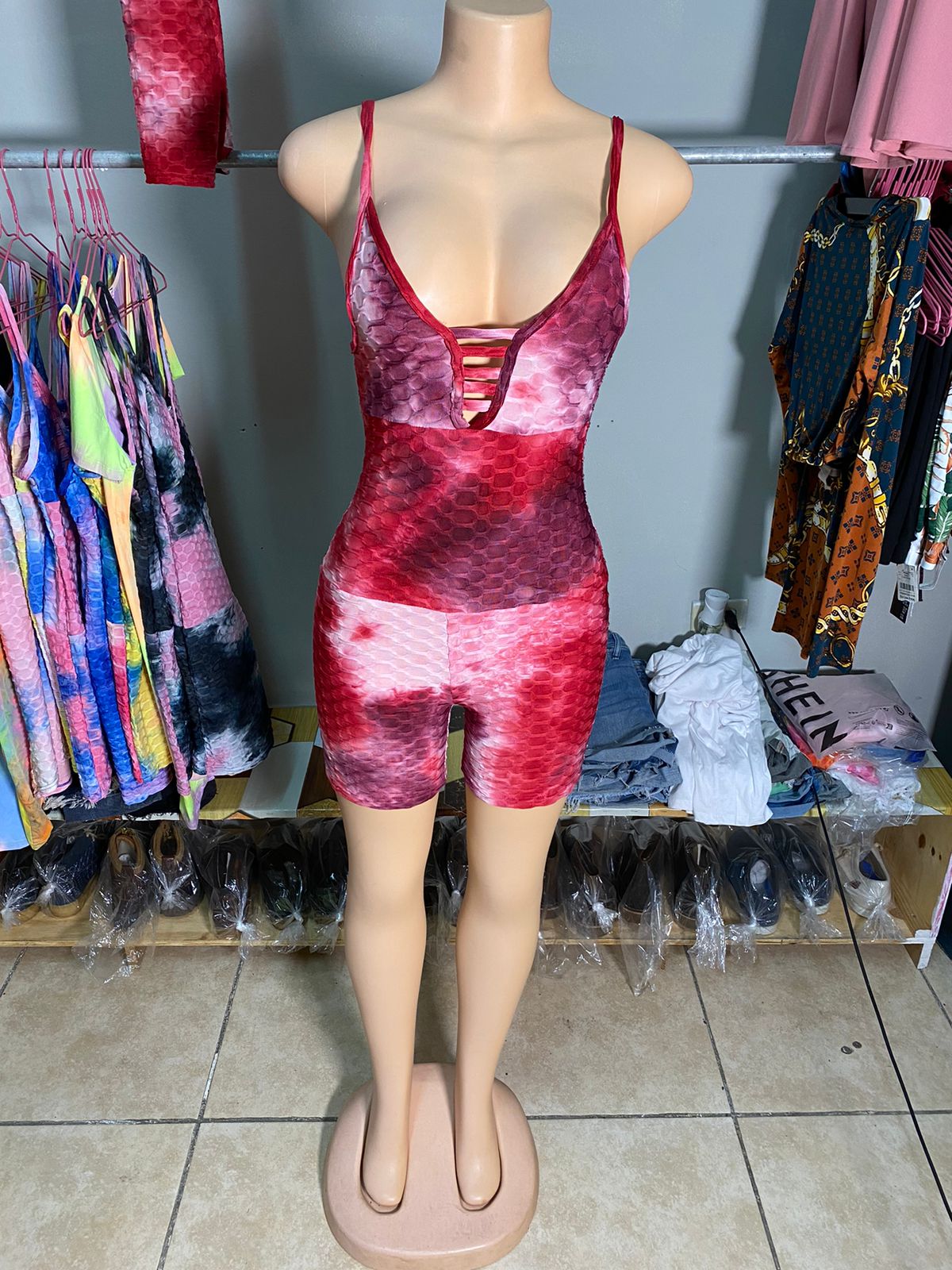 Tie Dye Pattern Jumper