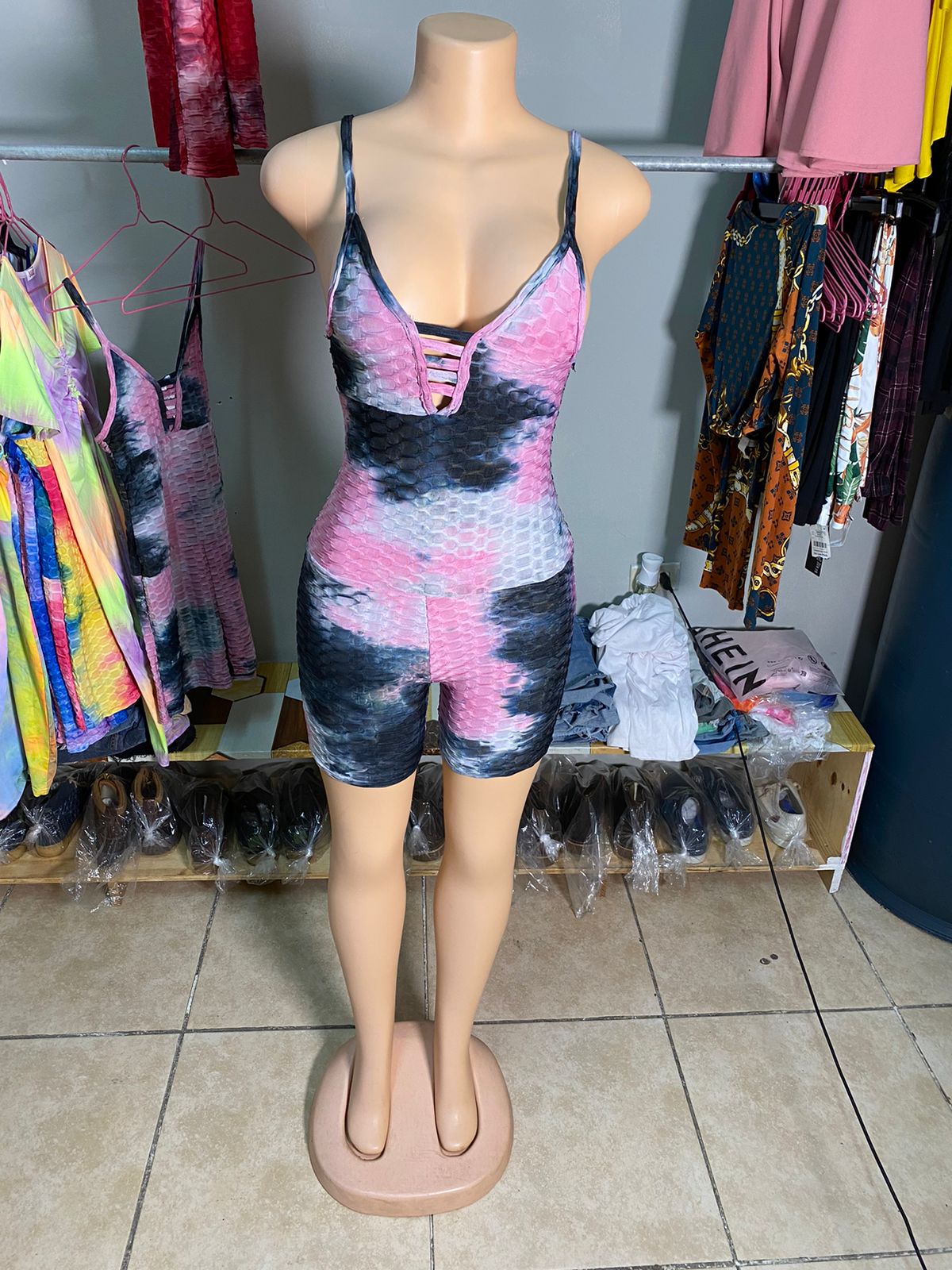 Tie Dye Pattern Jumper