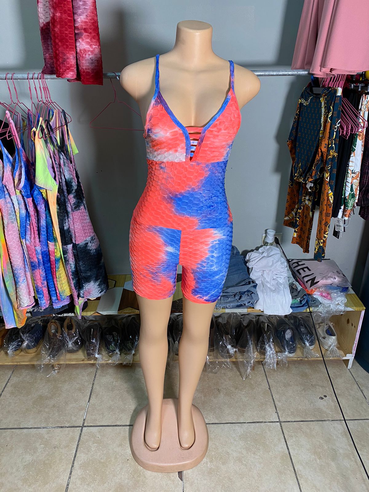 Tie Dye Pattern Jumper