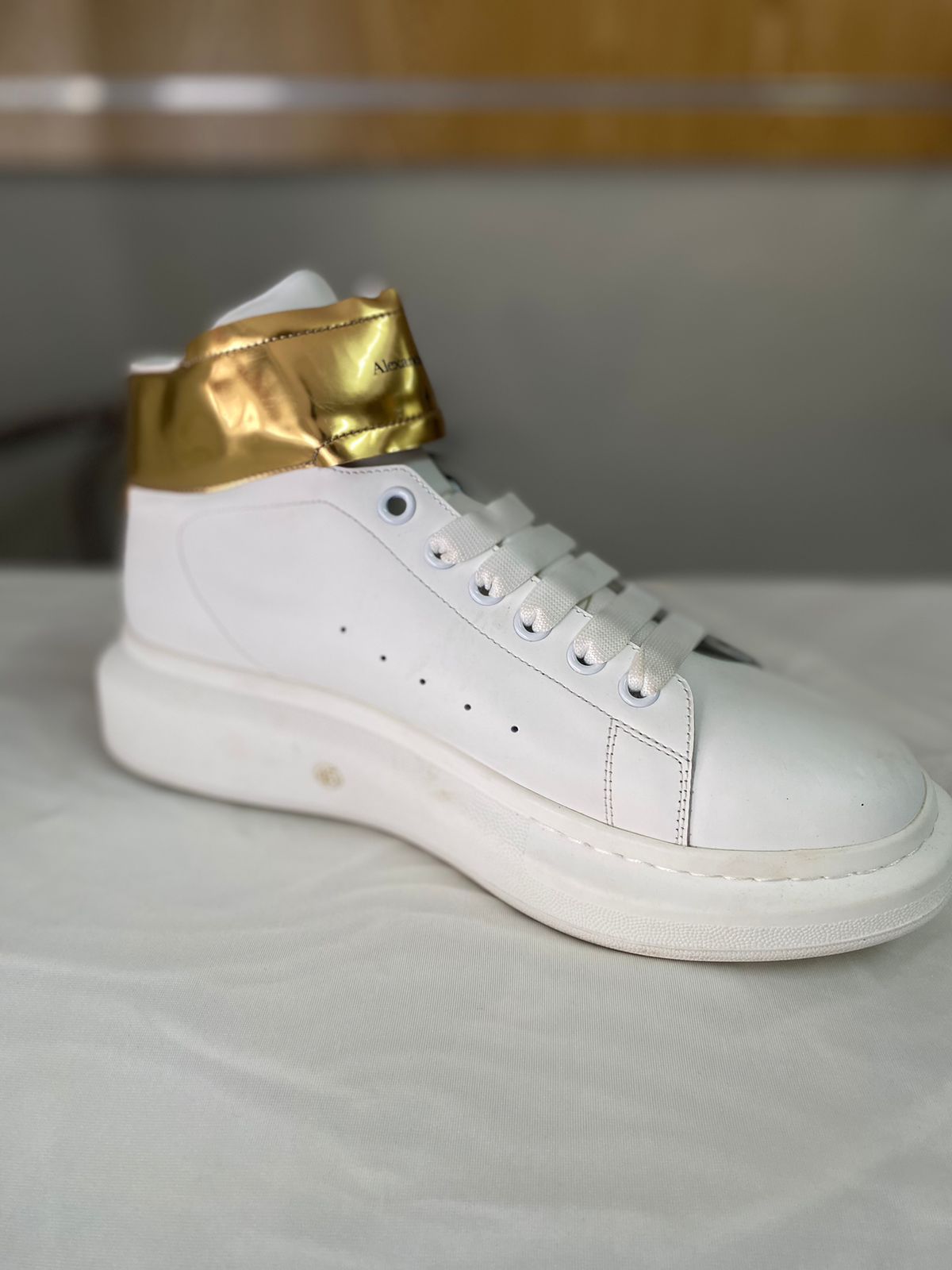 Alexander McQueen - High Top Oversized Sneakers