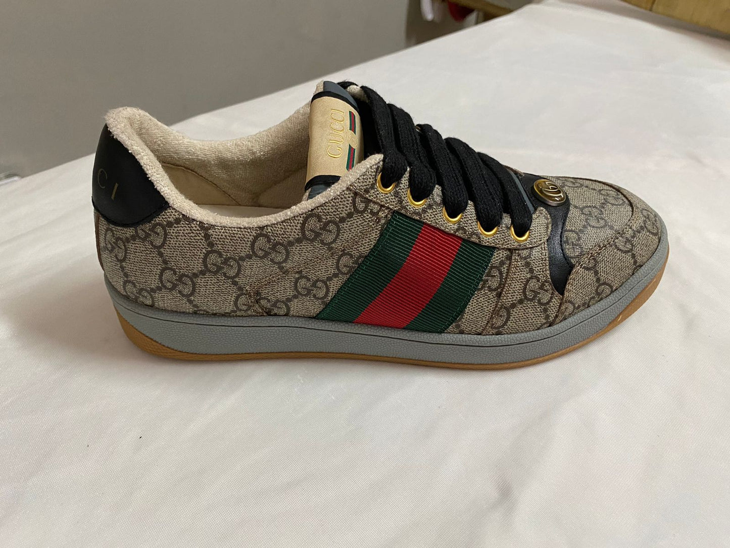 Gucci - Ace Bee Embroidered Sneaker