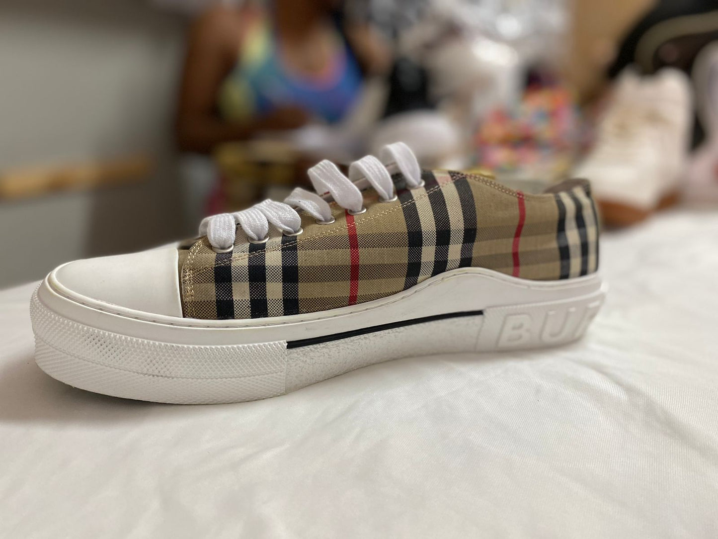 Burberry Check Sneakers